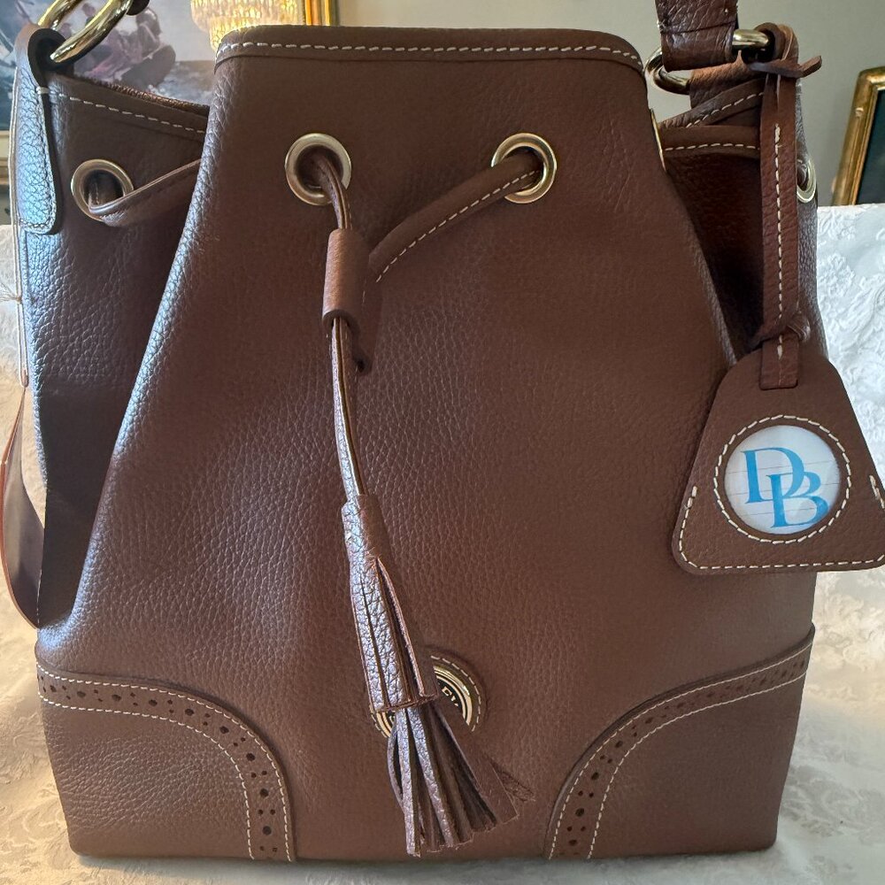 Dooney & Bourke Pebble Grain Drawstring Bag
